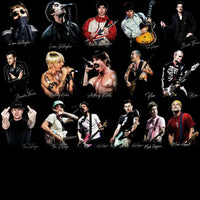 Load image into Gallery viewer, 115 Rock Heavy Metal Music Stars Signature Halftone Designs Bundle PNG
