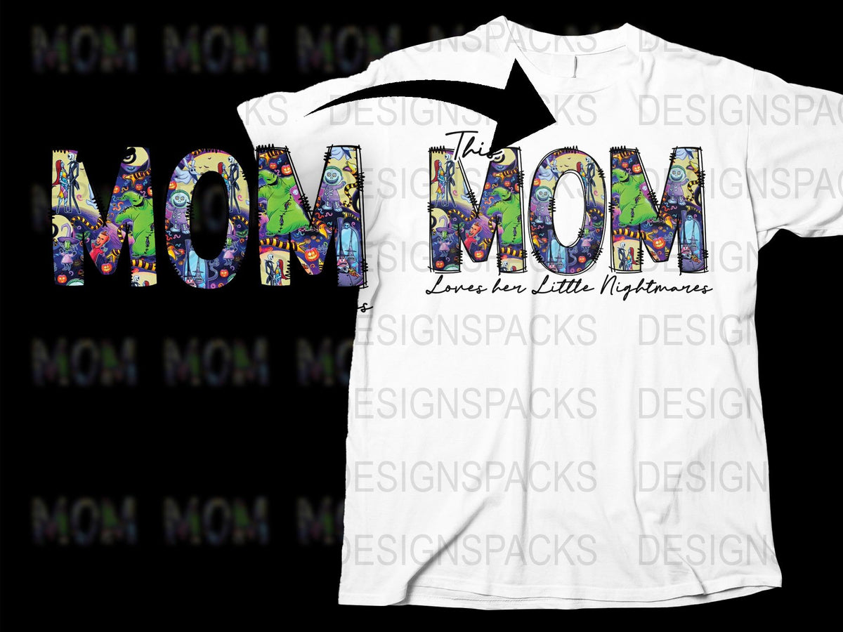 Colorful Artistic Mom T-Shirt, Unique Mother's Day Gift, Floral Pattern Women's Tee, Stylish Summer Top for Moms