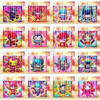Load image into Gallery viewer, 116 Superheroes Cute Tumbler Wrap Bundle Jpg

