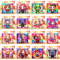 Load image into Gallery viewer, 116 Superheroes Cute Tumbler Wrap Bundle Jpg
