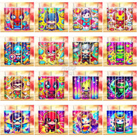 Load image into Gallery viewer, 116 Superheroes Cute Tumbler Wrap Bundle Jpg
