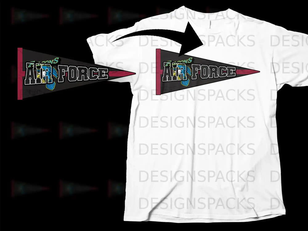 Falcons Air Force Graphic T-Shirt