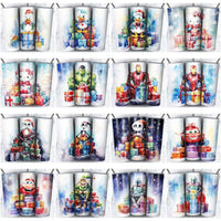 Load image into Gallery viewer, 119 Cartoon Gifts Christmas Tumbler Wrap Designs Bundle JPG
