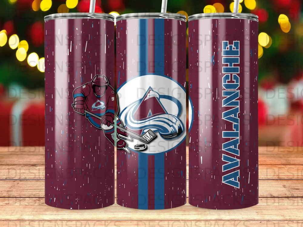 Colorado Avalanche Hockey Player Logo Tumbler product type
