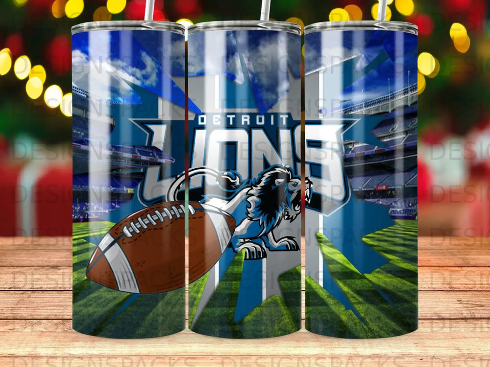 Detroit Lions Football Stadium Design Tumbler product type