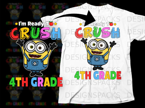 Minion graphic with 