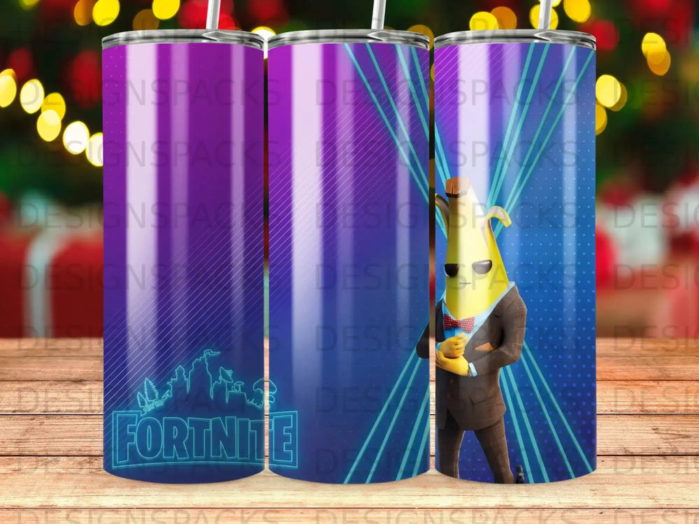 Fortnite Peely Banana Purple Gaming Tumbler product type