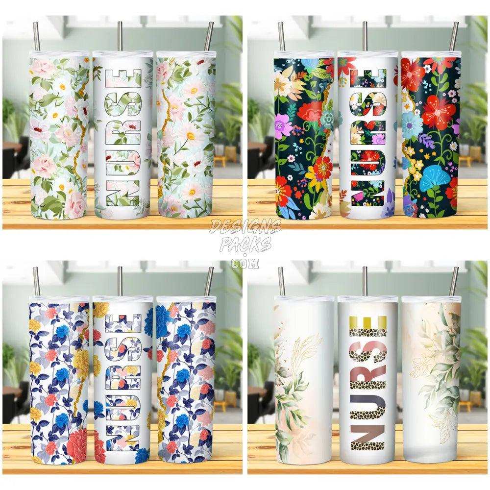 12 Nurse Tumbler Wrap Bundle Jpg