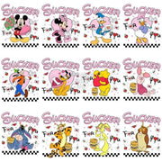 12 Sucker For You Valentine's Day Cartoon Designs Bundle PNG