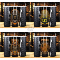 Load image into Gallery viewer, 12 Zodiac Metal Tumbler Wrap Bundle Jpg
