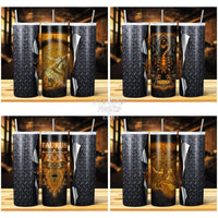 Load image into Gallery viewer, 12 Zodiac Metal Tumbler Wrap Bundle Jpg
