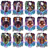 Load image into Gallery viewer, 12 Zodiac Signs Designs Bundle PNG
