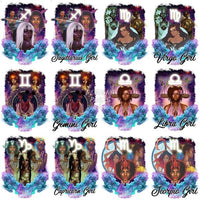 Load image into Gallery viewer, 12 Zodiac Signs Designs Bundle Png
