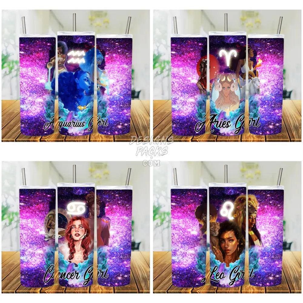 12 Zodiac Tumbler Wrap Bundle Jpg