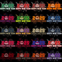 Load image into Gallery viewer, 120 College Football NCAA Teams Happy New Year 2025 Designs Bundle PNG
