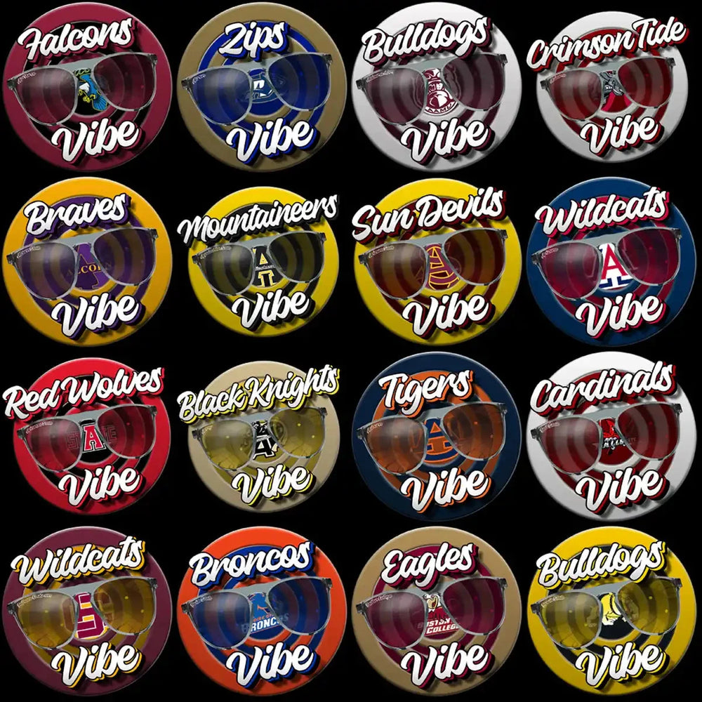 120 College Football Vibes NCAA Teams Designs Bundle PNG