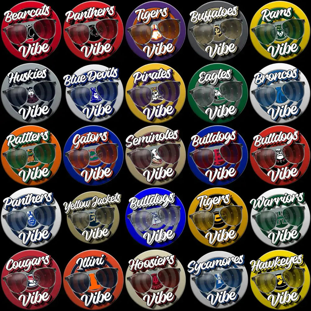 120 College Football Vibes NCAA Teams Designs Bundle PNG