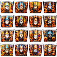 Load image into Gallery viewer, 120 Gnomes Halloween Tumbler Wrap Bundle Jpg
