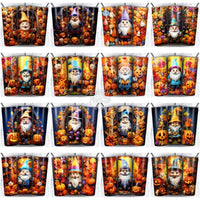 Load image into Gallery viewer, 120 Gnomes Halloween Tumbler Wrap Bundle Jpg
