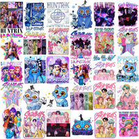 Load image into Gallery viewer, 120 KPOP Saja Movie Demon Hunters Designs Bundle PNG
