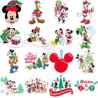 Load image into Gallery viewer, 120 Mouse Christmas Cartoon Designs Bundle Png
