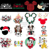 Load image into Gallery viewer, 120 Mouse Christmas Cartoon Designs Bundle Png
