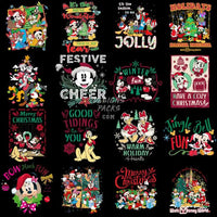 Load image into Gallery viewer, 120 Mouse Christmas Cartoon Designs Bundle Png
