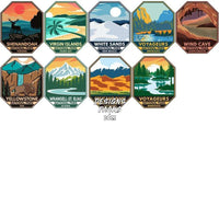 Load image into Gallery viewer, 120 USA National Parks Designs Bundle PNG
