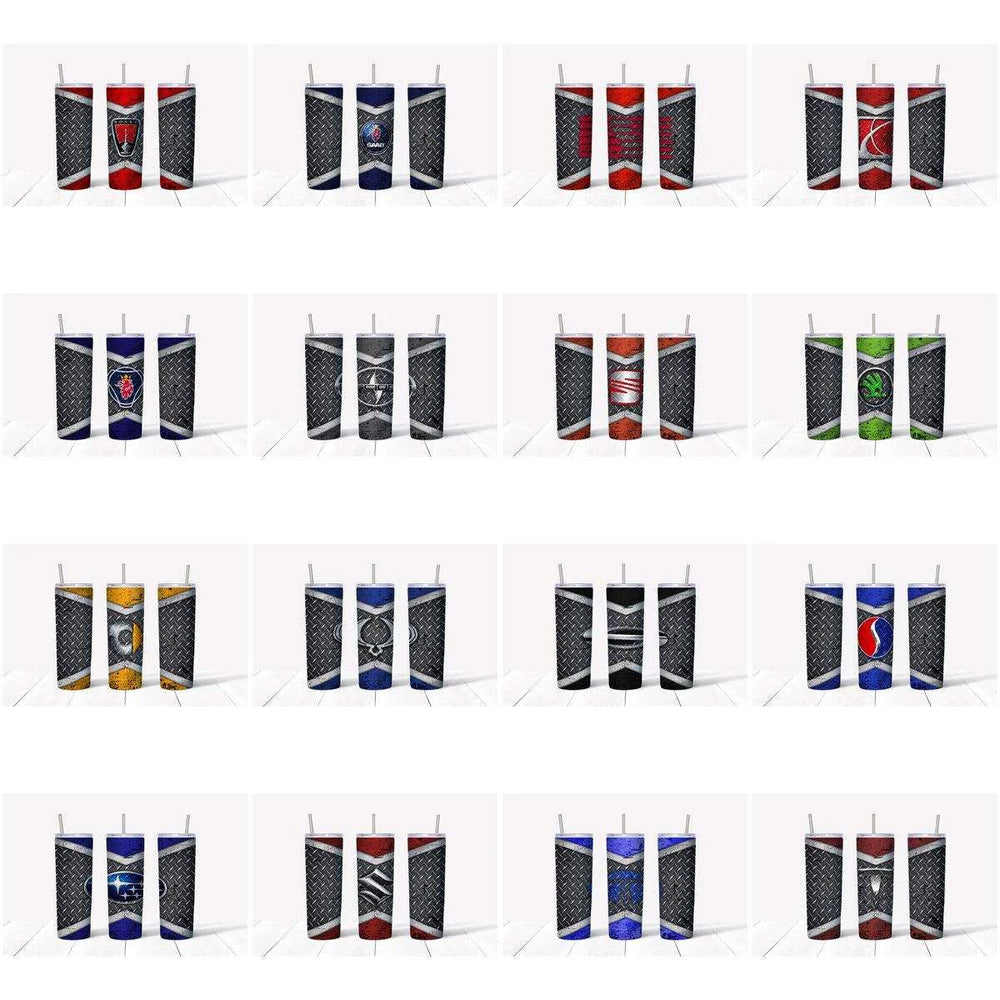 121 Automobile Brands Grunge Tumbler Wrap Designs Bundle JPG