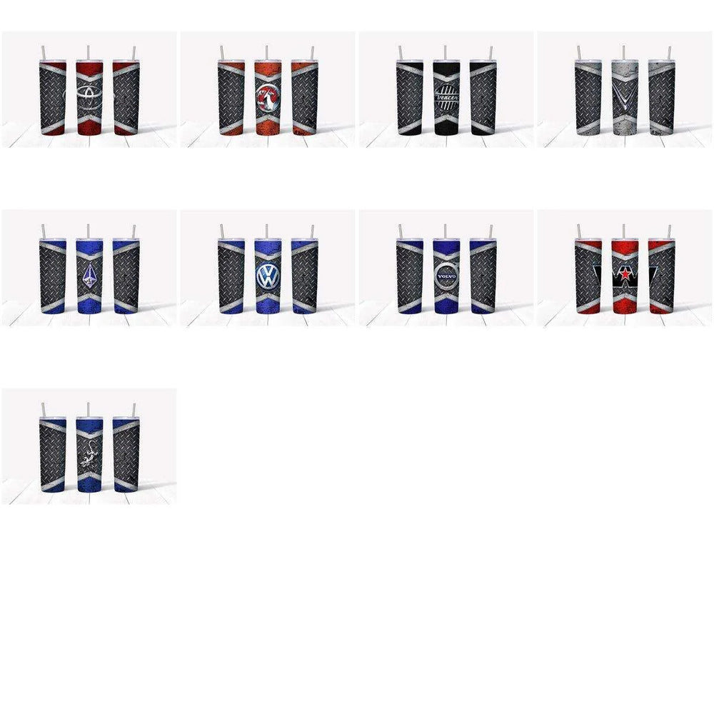 121 Automobile Brands Grunge Tumbler Wrap Designs Bundle JPG
