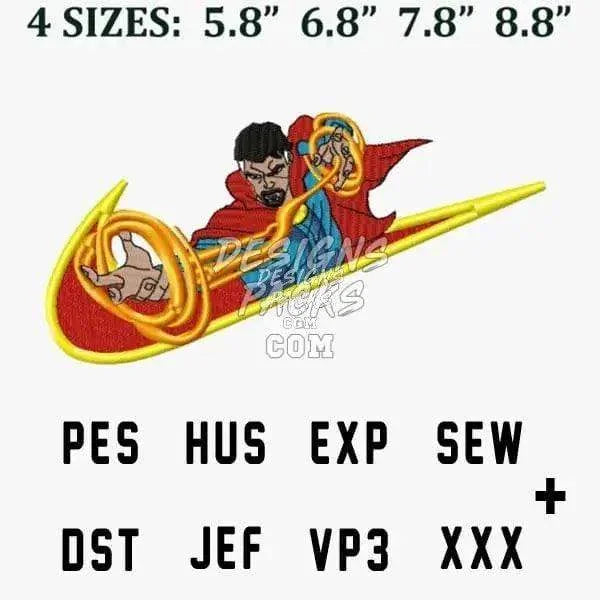 Sci fi Movie Sport Embroidery Design