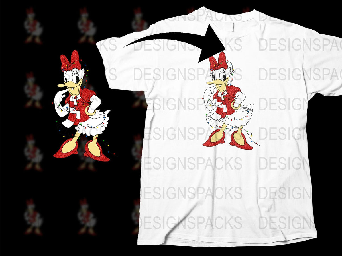 Vintage Cartoon Duck Character T-Shirt, Retro Style White Graphic Tee, Unisex Fashion Top