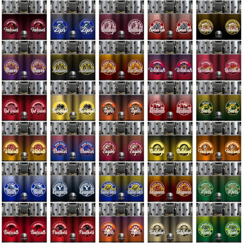 123 NCAA College Sports Zippo Lighter Tumbler Wrap Bundle JPG