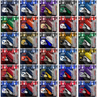Load image into Gallery viewer, 124 NCAA College Sports BIC Lighter Wraps Tumbler Wrap Bundle JPG

