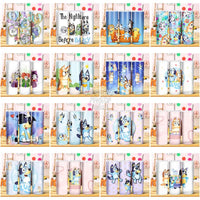 Load image into Gallery viewer, 125 Dog Cartoon Tumbler Wrap Bundle Jpg
