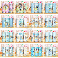 Load image into Gallery viewer, 125 Dog Cartoon Tumbler Wrap Bundle Jpg
