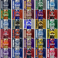 Load image into Gallery viewer, 125 NCAA College Sports Diamond Thunder Tumbler Wrap Bundle JPG
