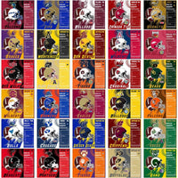 Load image into Gallery viewer, 125 NCAA College Sports Team Fan Wrap CFB Tumbler Wrap Bundle JPG
