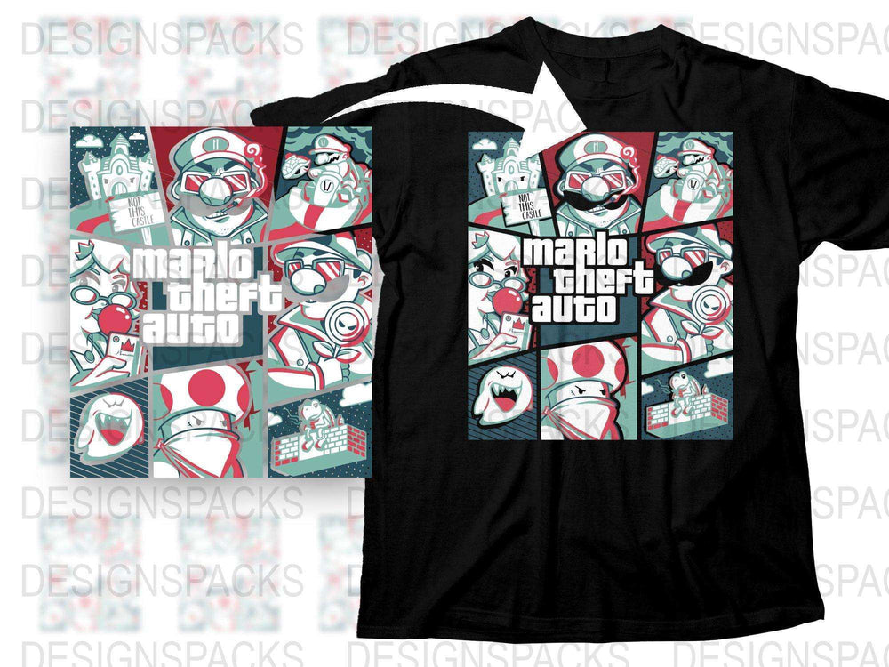 Video Game Inspired T-Shirt, Cool Gamer Tee, Retro Style Graphic, Pop Art Design, Unique Unisex Top