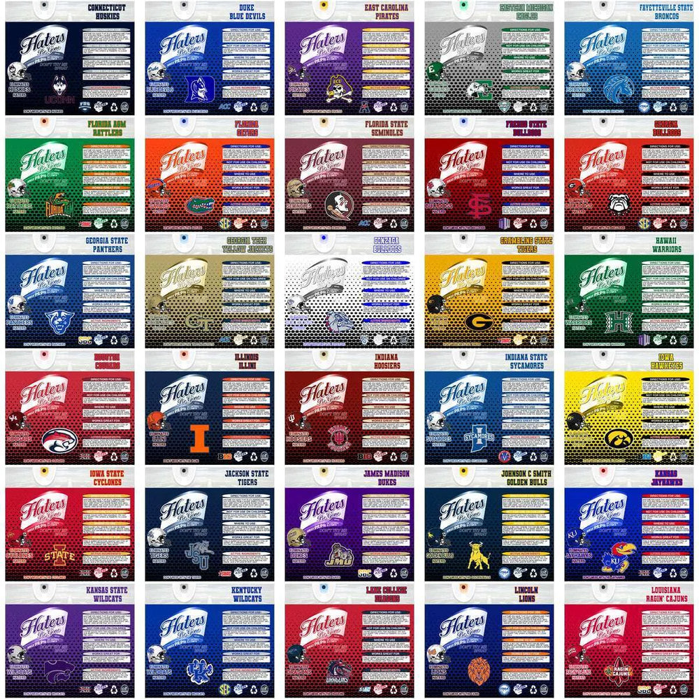 126 NCAA College Sports Haters Be Gone Tumbler Wrap Bundle JPG