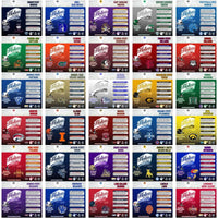 Load image into Gallery viewer, 126 NCAA College Sports Haters Be Gone Tumbler Wrap Bundle JPG
