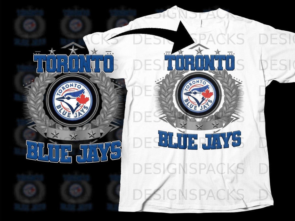 Toronto Blue Jays Team Logo Graphic T-Shirt