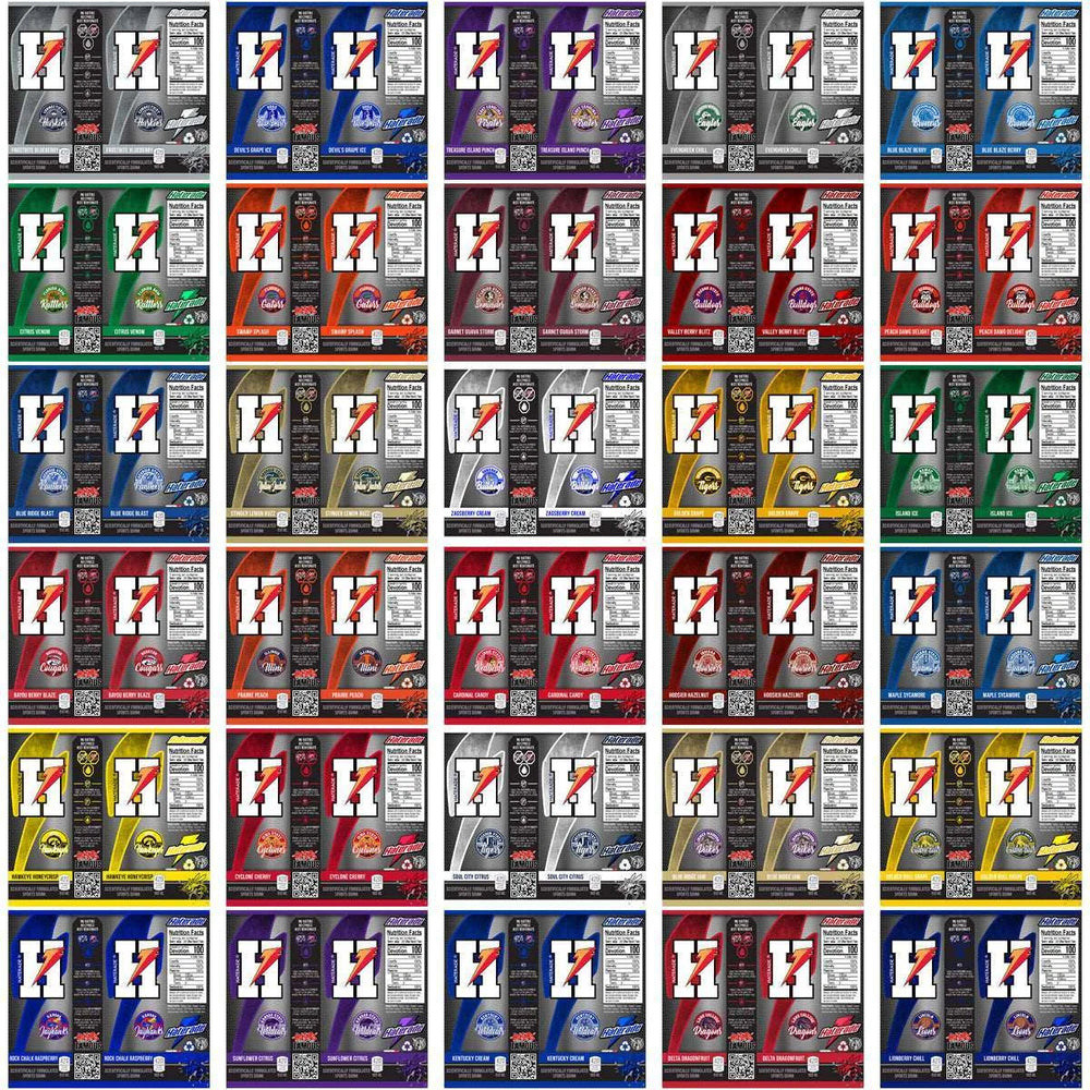 128 NCAA College Sports Haterade Tumbler Wrap Bundle JPG