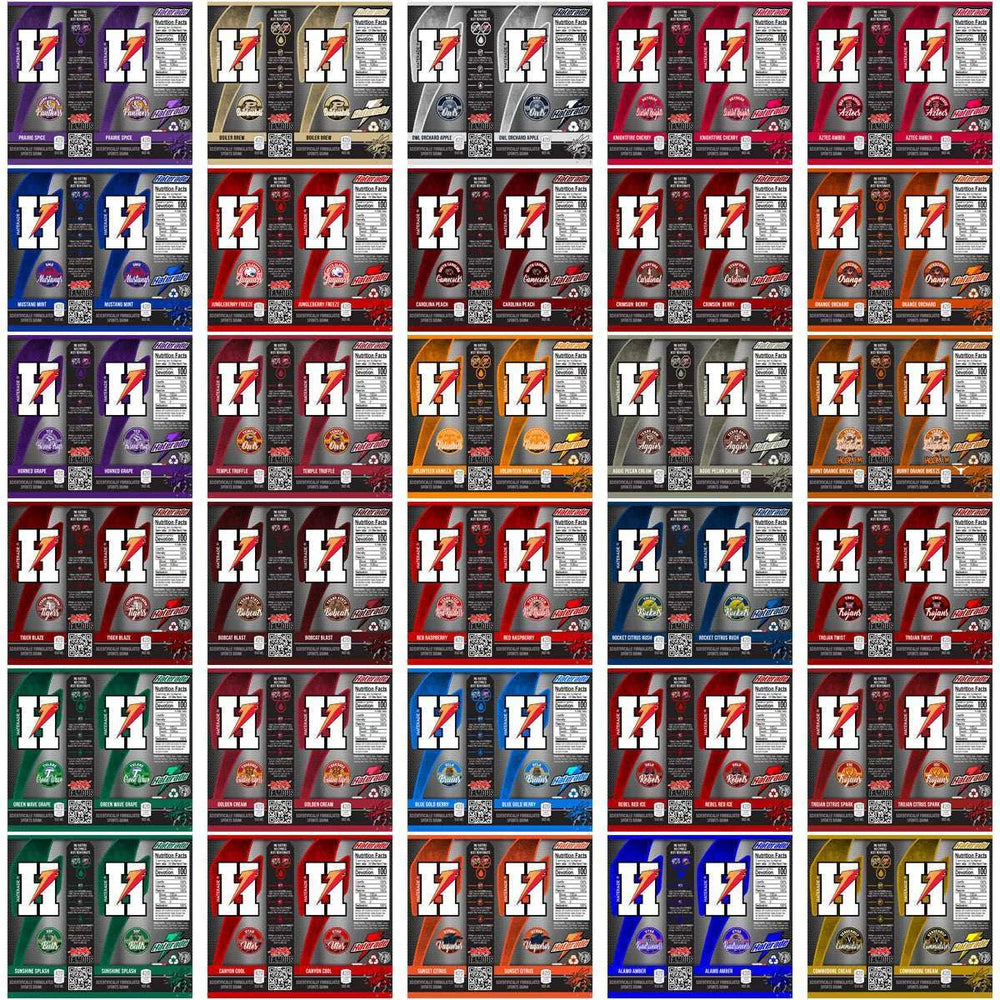 128 NCAA College Sports Haterade Tumbler Wrap Bundle JPG