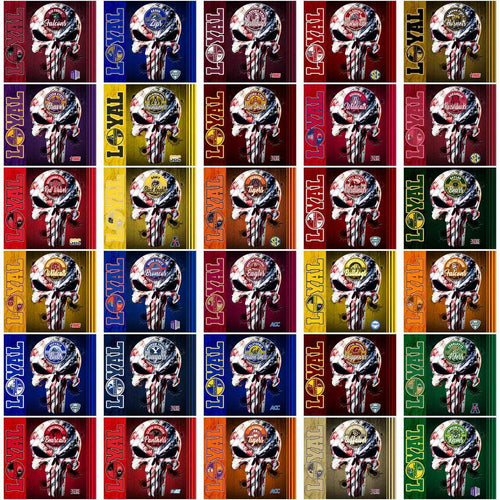 128 NCAA College Sports Loyal Wrap Tumbler Wrap Bundle JPG