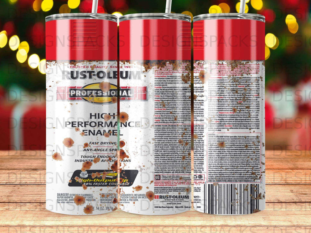 Rust-Oleum Professional High Performance Enamel spray paint can