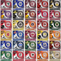 Load image into Gallery viewer, 129 NCAA College Sports Go Team Wrap Helmet Tumbler Wrap Bundle JPG
