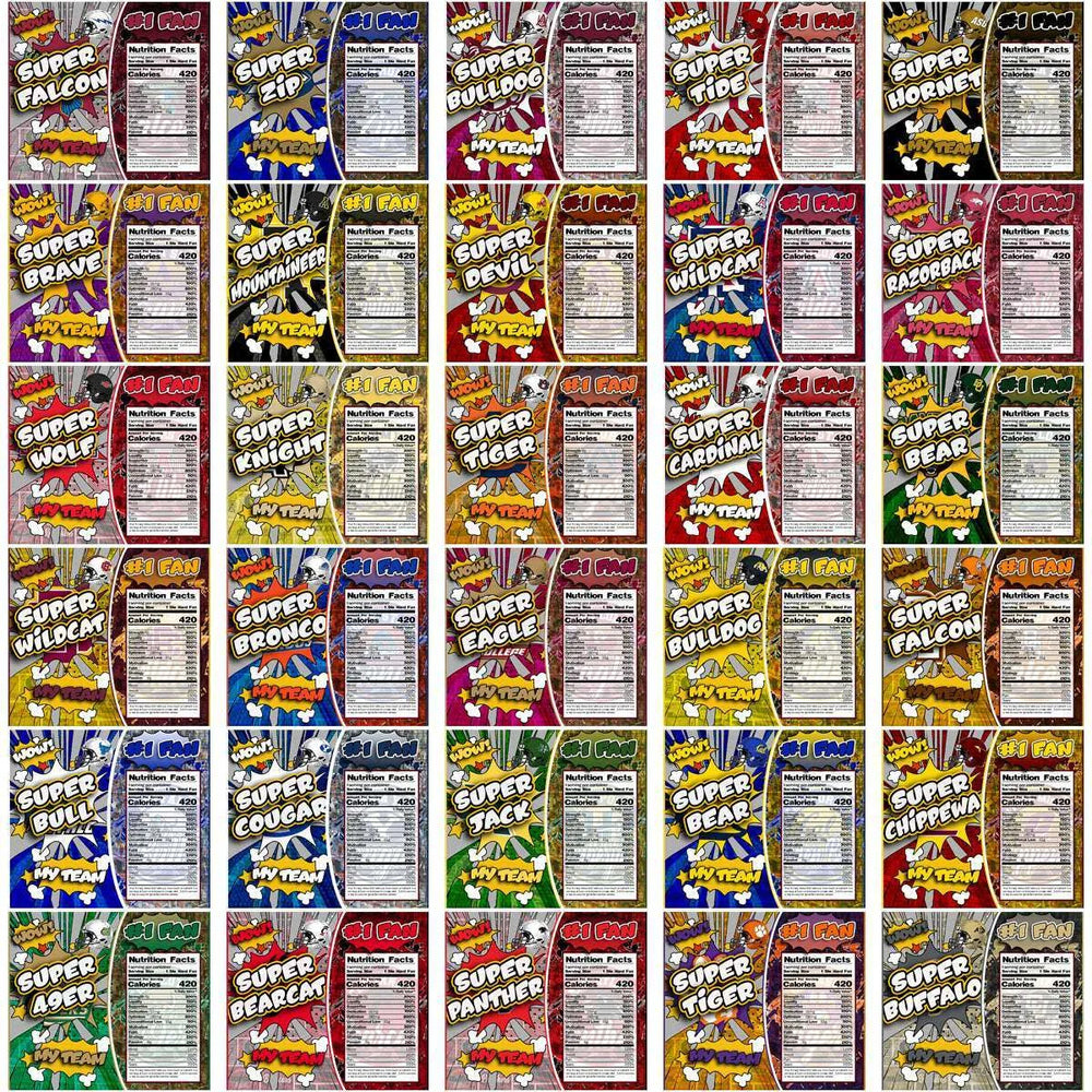129 NCAA College Sports Super Team Tumbler Wrap Bundle JPG