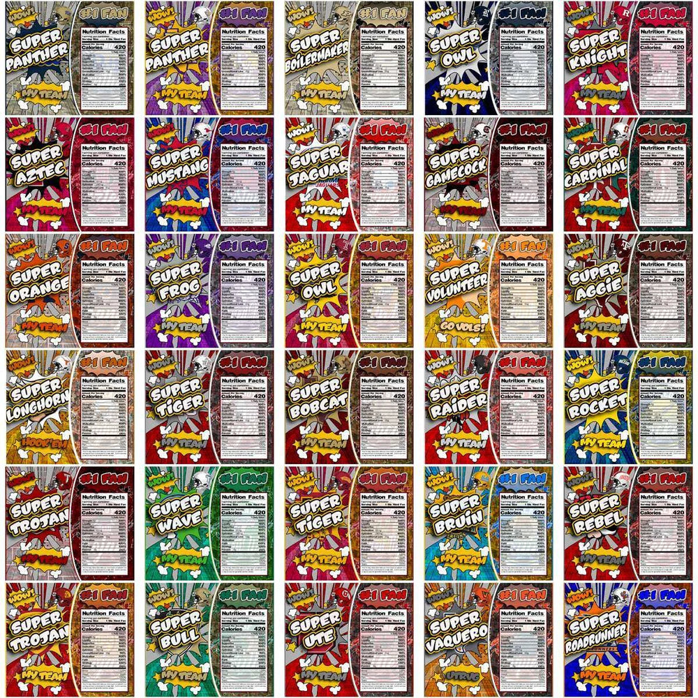 129 NCAA College Sports Super Team Tumbler Wrap Bundle JPG