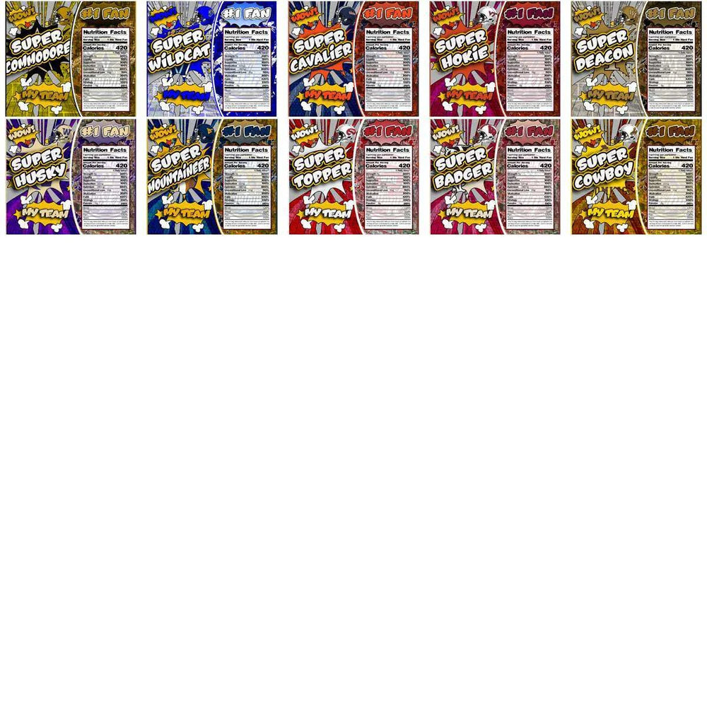 129 NCAA College Sports Super Team Tumbler Wrap Bundle JPG